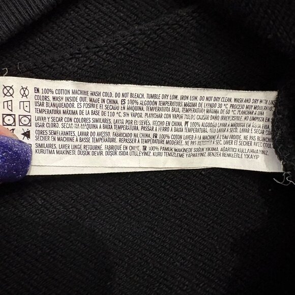 Mean Girls X Mens Hoodie Black "The Plastics" Print Front & Graphic Back Size L - Picture 6 of 11